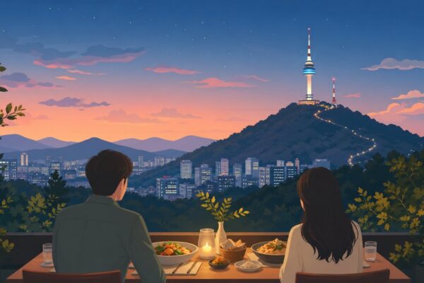 남산타워 야경과 함께 저녁 식사 계획 세우기 – 명동·남산 일대 음식점 탐색 가이드
