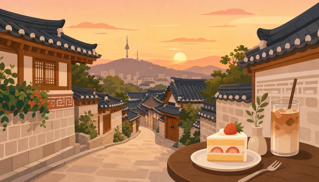 북촌 한옥마을 근처에서 디저트 카페 찾을 때 알아두면 좋은 것들