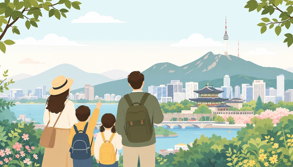 서울 3박 4일 가족여행 일정 짜기 – 동선, 식사, 이동 계획 세우는 법