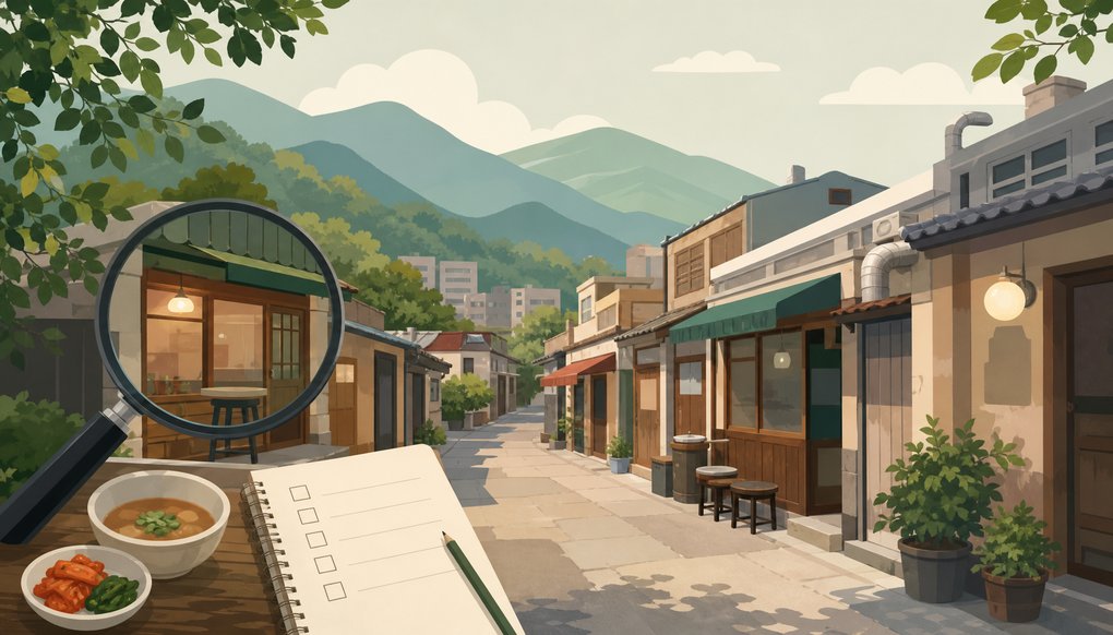 을지로 노포 골목, 오래된 식당 고르는 기준과 탐색 방법 정리