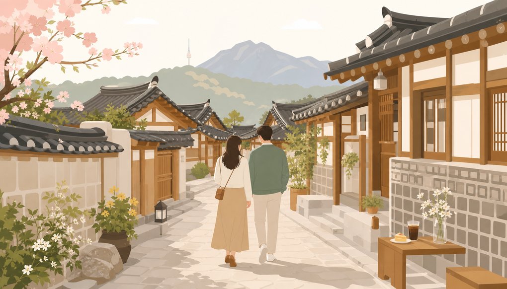 익선동 한옥마을 데이트 코스 짜는 법 – 골목 산책부터 식사·카페까지 동선 가이드