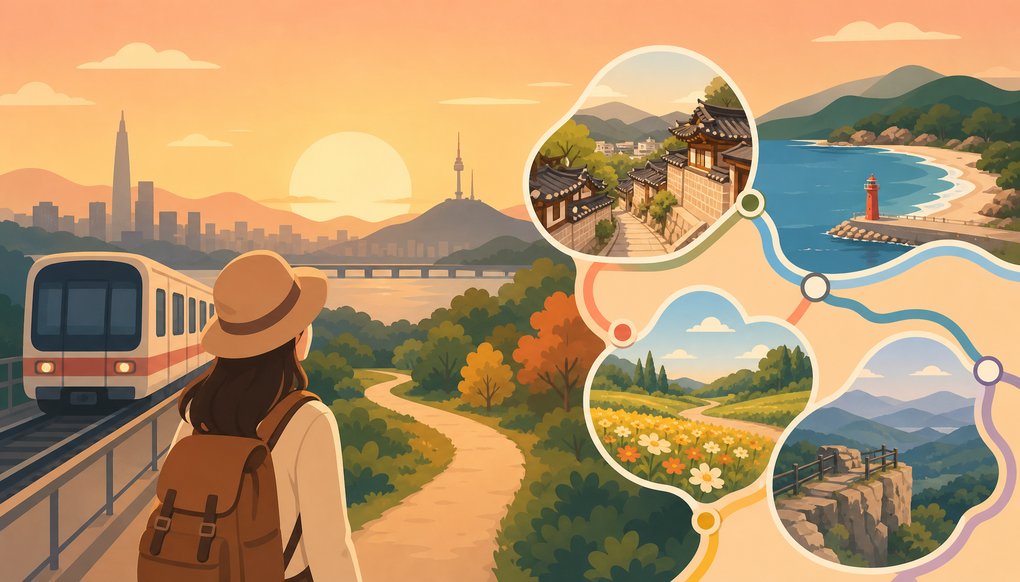 서울 지하철로 떠나는 당일치기 여행 - 노선별 가볼 만한 지역과 일정 짜는 법