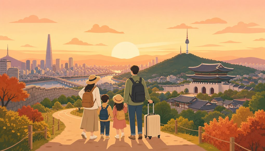 서울 3박 4일 가족여행 일정 짜기 – 동선·교통·식사까지 준비할 때 알아두면 좋은 것들