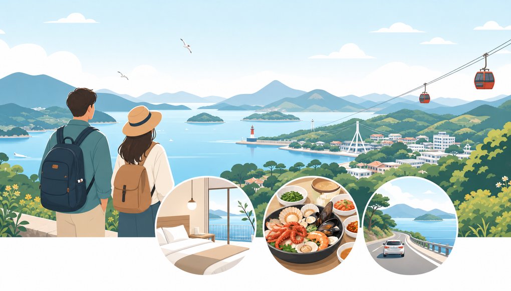 여수 1박 2일 여행 준비할 때 알아두면 좋은 것들 - 숙소·먹거리·동선 가이드