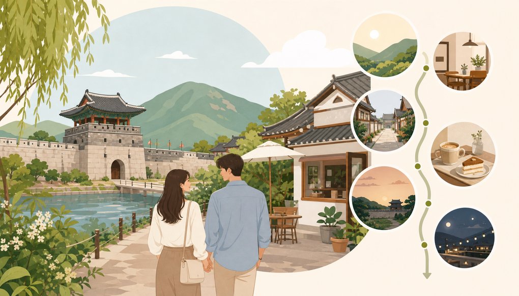 수원 화성 행궁동 카페거리 데이트 코스 짜는 법 – 동선과 시간대별 계획 가이드