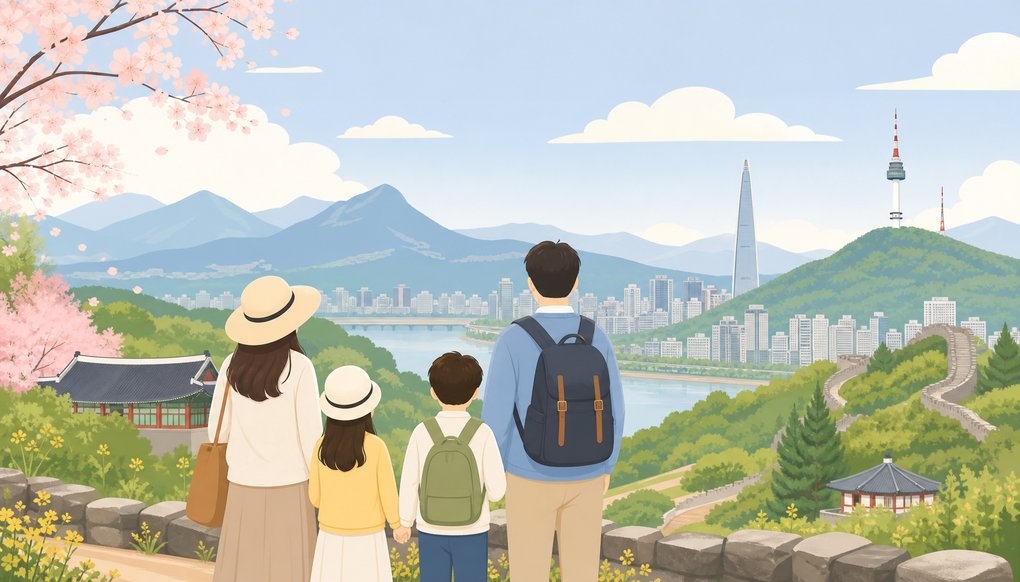 서울 3박 4일 가족여행 일정 짜기 – 동선·숙소·식사 계획 가이드