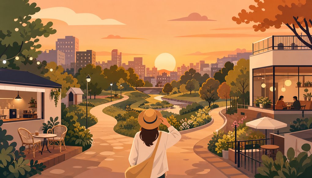 홍대 연트럴파크 근처에서 카페 고르는 법 – 취향별 탐색 가이드