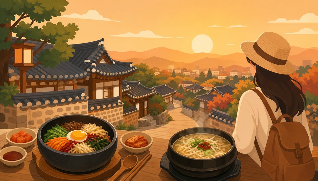 전주 한옥마을에서 비빔밥·콩나물국밥 잘 고르는 법 – 메뉴 특징과 식당 선택 기준 정리