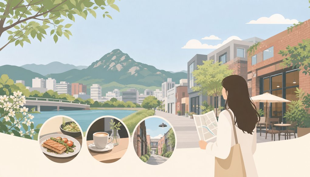 서울 성수동 하루 코스 짜는 법 – 맛집·카페 동선 계획 가이드