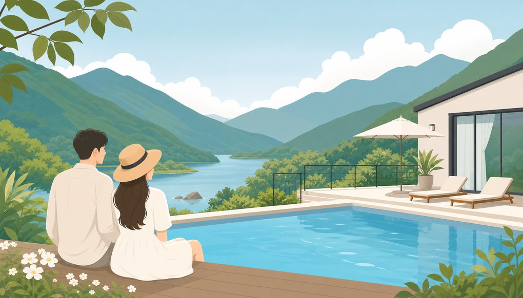 가평 펜션 커플 여행 준비할 때 알아두면 좋은 것들 – 수영장 있는 숙소 고르는 기준
