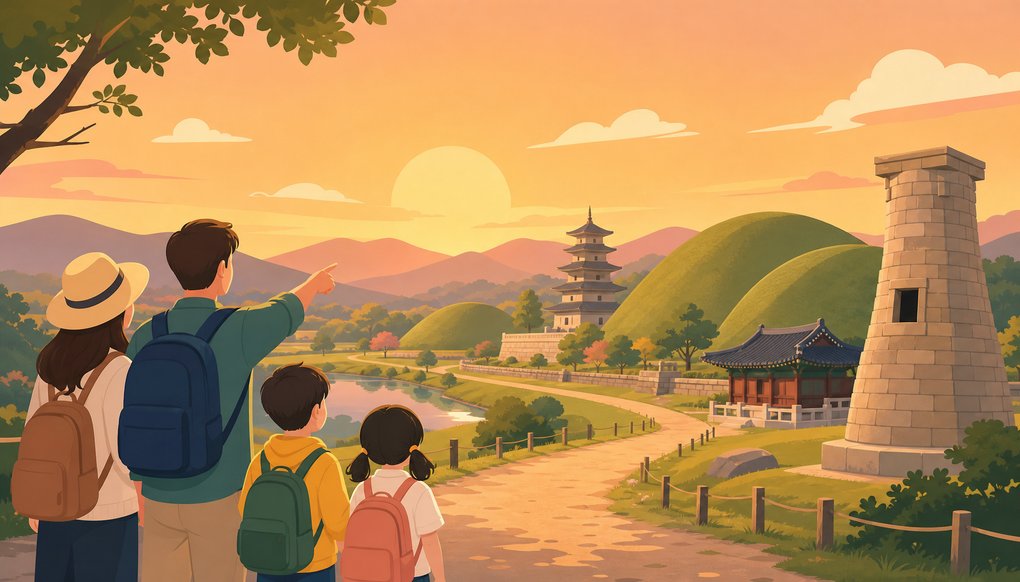 경주 가족여행 코스 짜기 - 아이와 함께 일정 세울 때 알아두면 좋은 것들