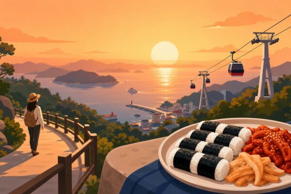 통영 충무김밥, 원조 논쟁보다 중요한 것들 — 케이블카 주변에서 현명하게 먹는 법