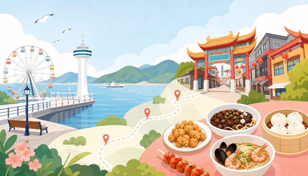 인천 월미도·차이나타운 당일치기 먹방 코스 짜는 법 – 동선과 먹거리 가이드