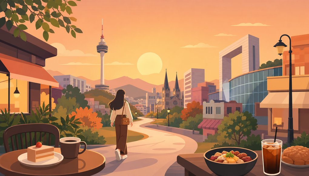 대구 동성로 반나절 코스 짜기 – 맛집과 카페 동선을 계획하는 방법