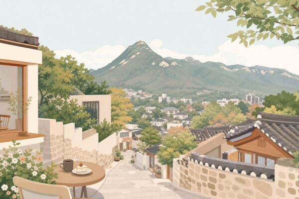 서울 서촌 감성카페 산책코스, 반나절 여행 동선 짜는 법