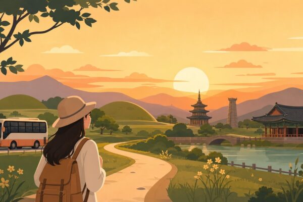 경주 혼자 여행 1박 2일, 대중교통으로 동선 짜는 법