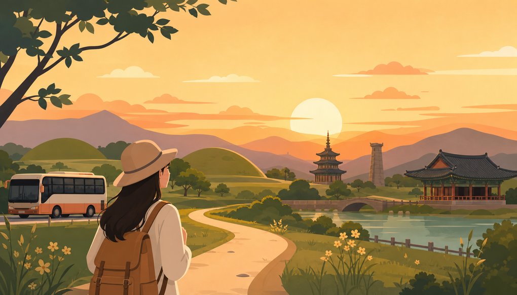 경주 혼자 여행 1박 2일, 대중교통으로 동선 짜는 법