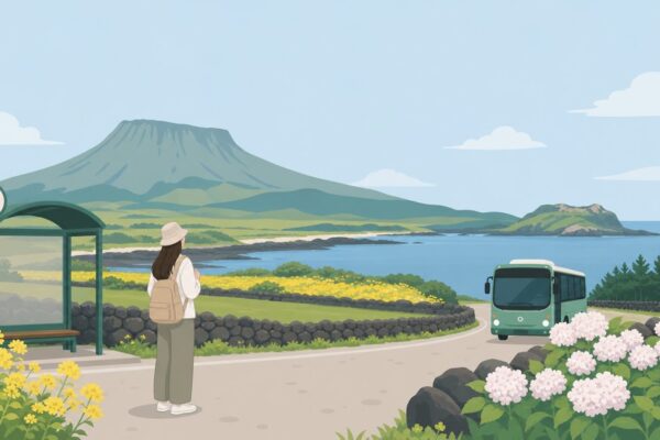 제주도 2박 3일 렌트카 없이 여행하기 – 대중교통과 도보로 짜는 일정 가이드