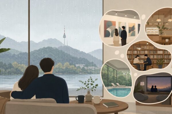 서울 비오는 날 실내 데이트, 어디로 갈지 고민될 때 참고할 것들