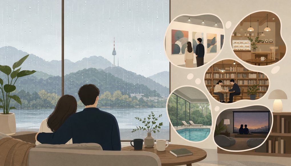 서울 비오는 날 실내 데이트, 어디로 갈지 고민될 때 참고할 것들