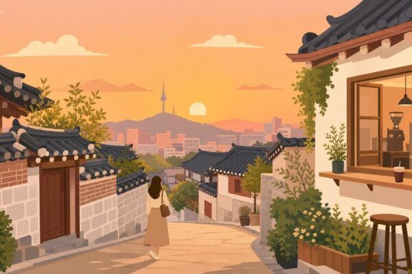북촌한옥마을 근처 카페 골목, 반나절 산책 코스 짜는 법