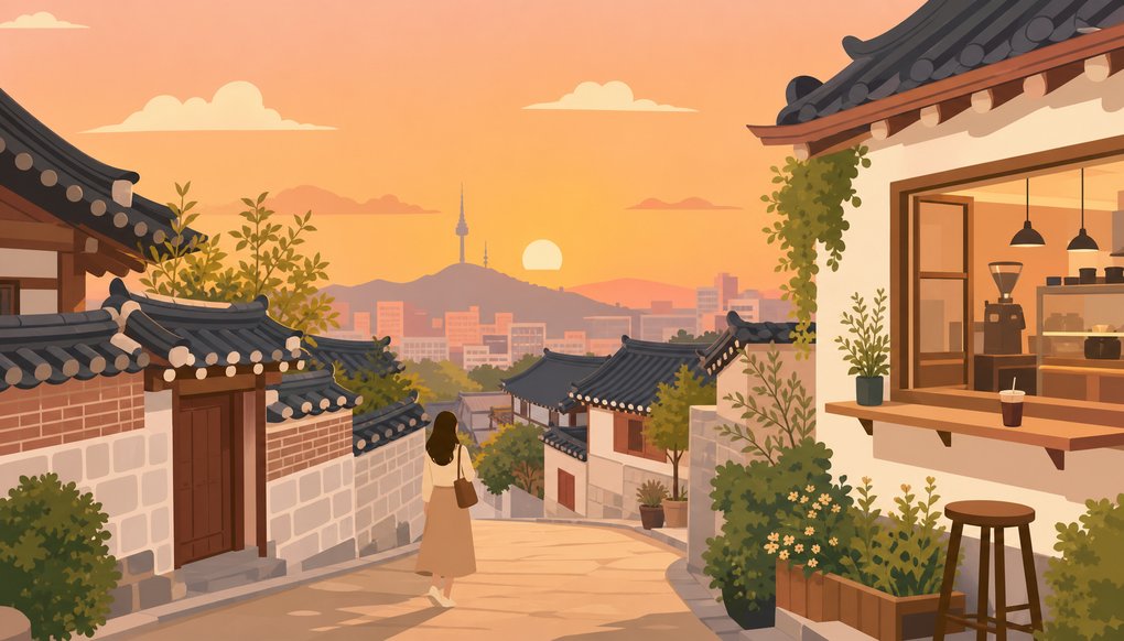 북촌한옥마을 근처 카페 골목, 반나절 산책 코스 짜는 법