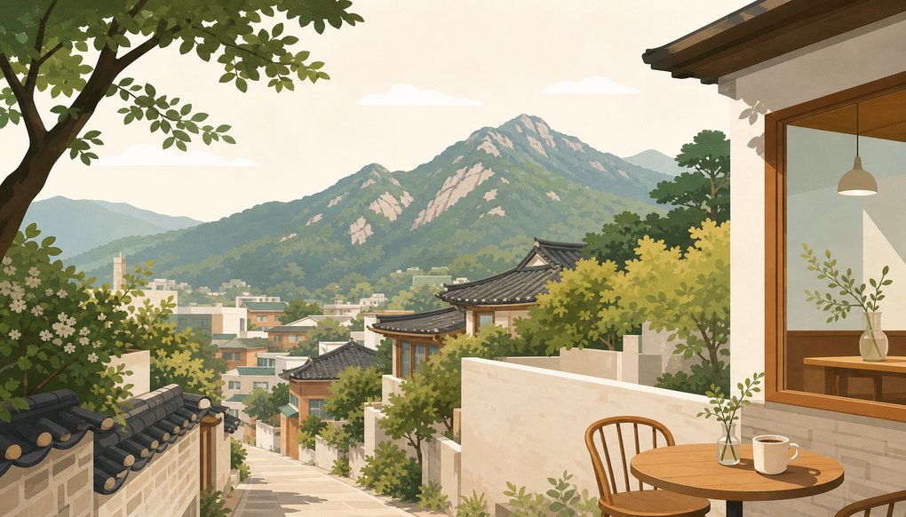 삼청동 카페 거리, 조용한 곳 찾을 때 알아두면 좋은 것들