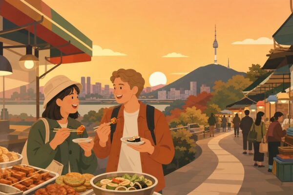 광장시장 먹방 코스, 외국인 친구와 함께 갈 때 알아두면 좋은 것들