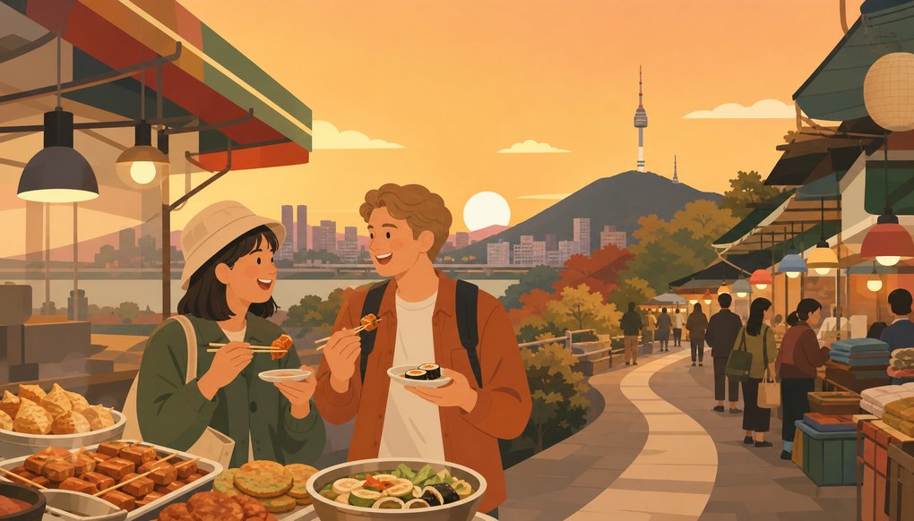 광장시장 먹방 코스, 외국인 친구와 함께 갈 때 알아두면 좋은 것들