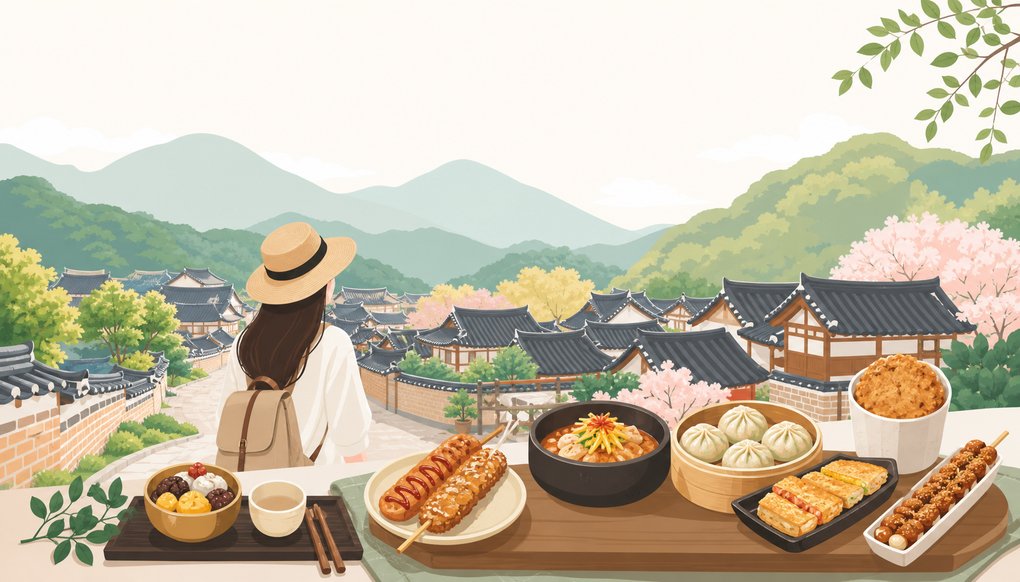 전주 한옥마을 먹방 투어 계획 세우기 – 대표 먹거리 종류와 음식 고르는 기준